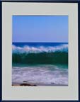 framed ocean view photo